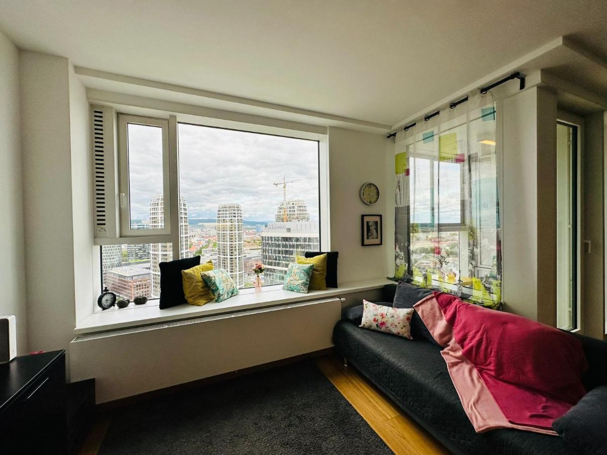 Apartments In Panorama City On 25Th Floor - Amazing View Close To Old Town 布拉迪斯拉发 外观 照片